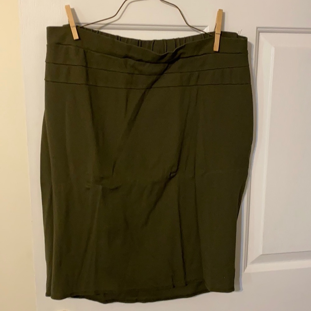 Arabella sage green skirt 2X